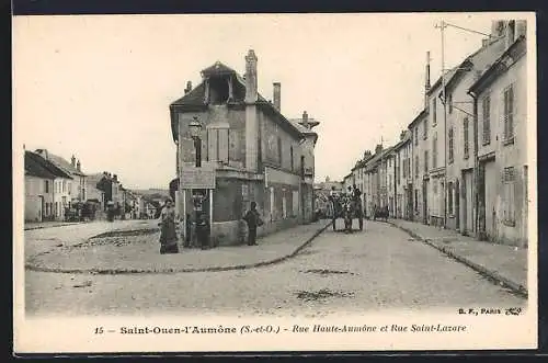 AK Saint-Ouen-l`Aumône, Rue Haute-Aumône et Rue Saint-Lazare