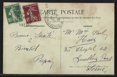 AK Persan, École des Filles et Rue Gambetta