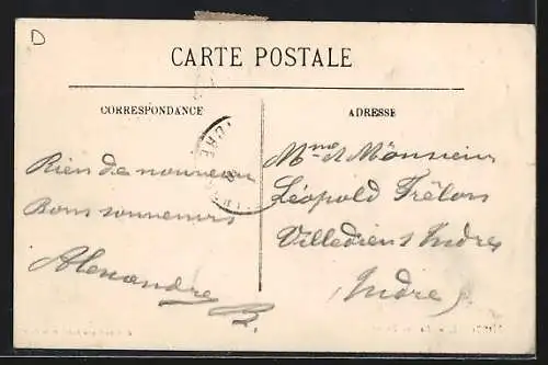 AK Pontoise, La Rue Thiers