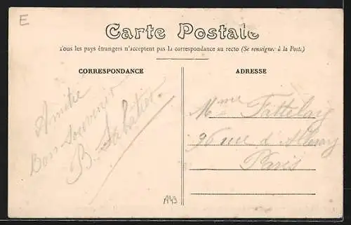 AK Pontoise, Curieuses Habitations dans le Roc