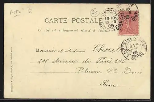 AK Pernes-en-Artois, Pensionnat des Religieuses de la Compassion, cour de récréation des élèves