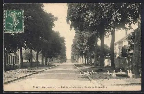 AK Marines, Entrée de Marines, Route de Cormeilles