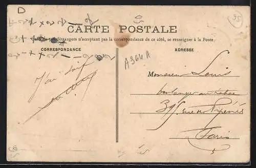 AK Marines, Entrée de Marines, Route de Cormeilles