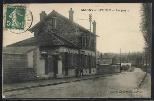 AK Magny-en-Vexin, La poste