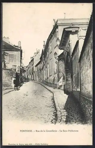 AK Pontoise, Rue de la Coutellerie, La Sous-Préfecture