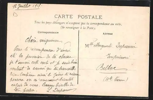 AK Écouen, La Rue de Paris
