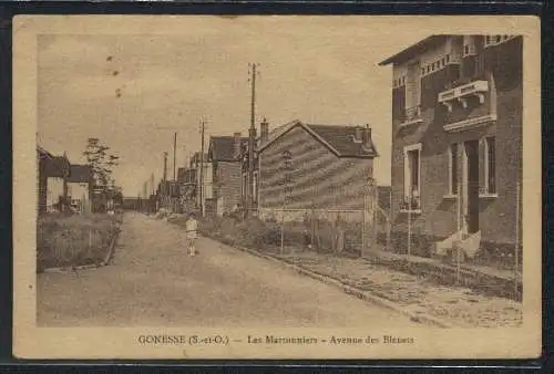 AK Gonesse, Les Marronniers, Avenue des Bleuets