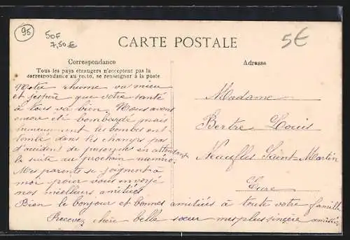 AK Viarmes, Rue de Paris