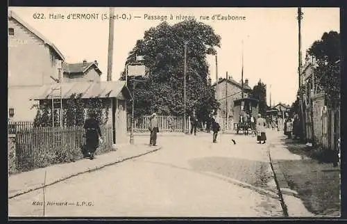 AK Ermont, Passage à niveau, rue d`Eaubonne