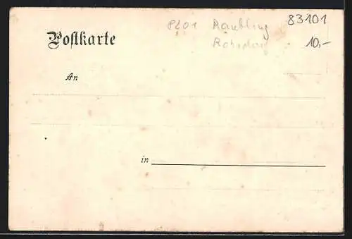 AK Lauterbach / Rohrdorf, Blick auf den Ort