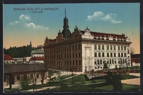 AK Litomysl, Mestanská skola divcí a peadagogium