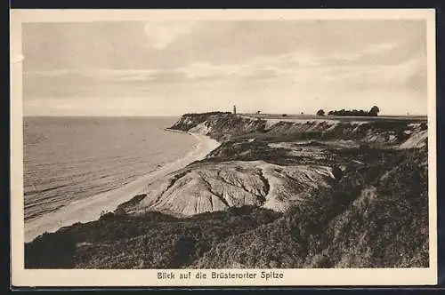 AK Brüsterort, Blick auf die Brüsterorter Spitze