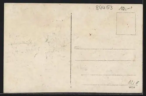 AK Mühldorf a. Inn, Blick auf den Maximiliansbrückenkopf