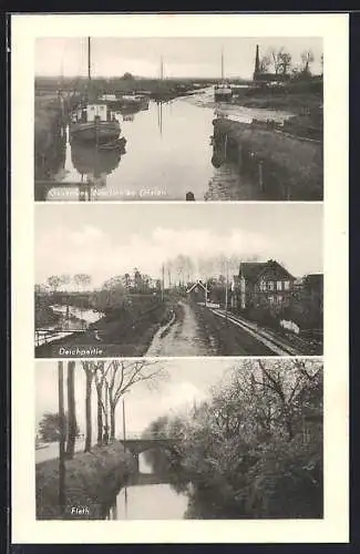 AK Gauensiek, Deichpartie, Fleth