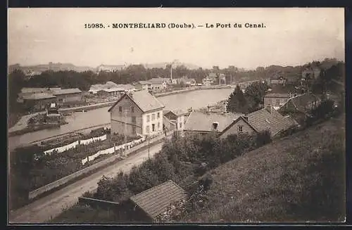 AK Montbéliard, Lo Port du Canal, Kanalhafen