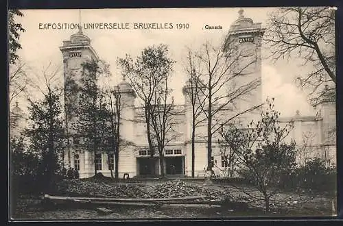 AK Bruxelles, Ausstellung Exposition Universelle 1910, Canada