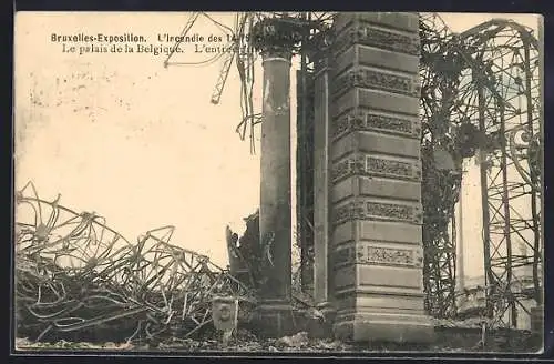 AK Bruxelles, Exposition 1910, Le palais de la Belgique