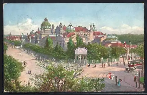 AK Dresden, Ausstellungs-Palast