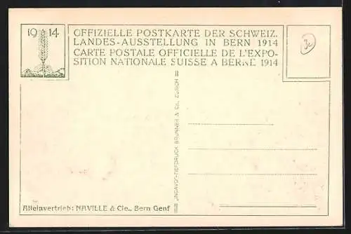 AK Bern, Schweiz. Landesausstellung 1914, Das Dörfli