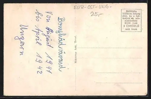 AK Varasd, Római kath. templom, Prell György üzlete & Utarészlet