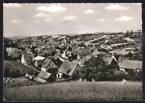 AK Theilheim Kr. Würzburg, Gesamtansicht der Gemeinde