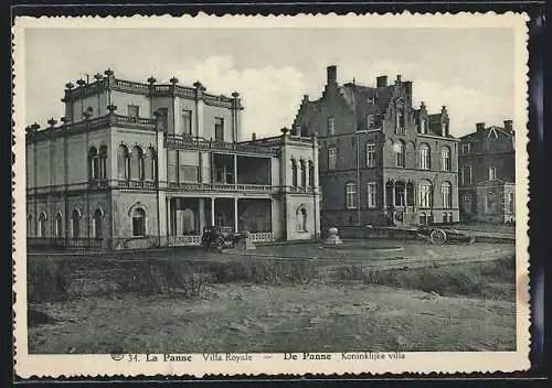 AK La Panne, Villa Royale