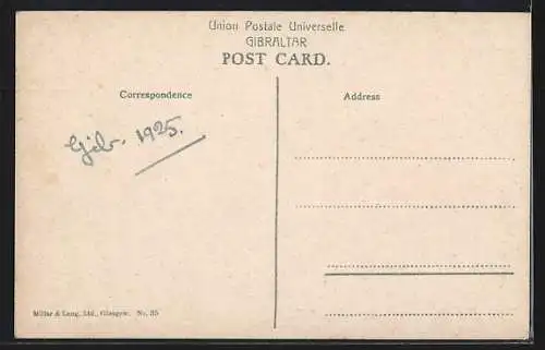 Künstler-AK Gibraltar, Street Costumes, Hawkers