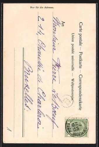 AK Portrait des Musikers Georg Frdr. Haendel