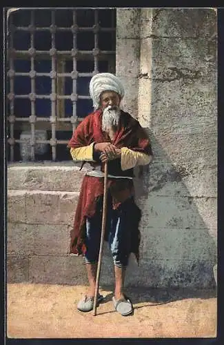 AK Mendiant turc, Türkischer Bettler