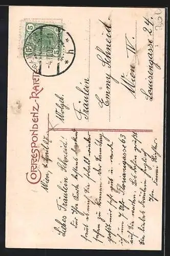 AK Pöstlingberg, Endstation der elektrischen Bergbahn mit Kirche