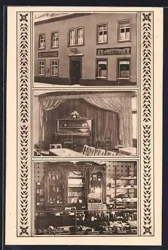 AK Geyer i. Erzgeb., Konditorei und Café Paul Seidel