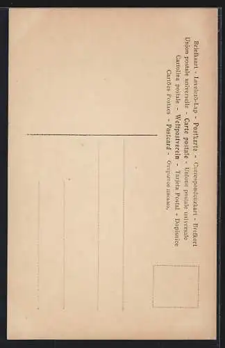 AK S. M. Alfonso XIII. von Spanien in Uniform