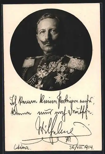 AK Kaiser Wilhelm II.