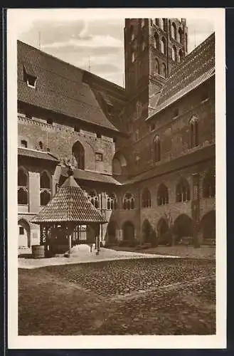 AK Marienburg-Malbork, Kreuzgang im Hochschloss