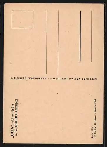 AK Mutter schimpft kleinen Jungen mit Schultüte aus