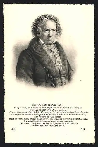AK Ludwig van Beethoven, 1770-1827, Komponist