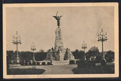 AK Reval, das Russalkadenkmal