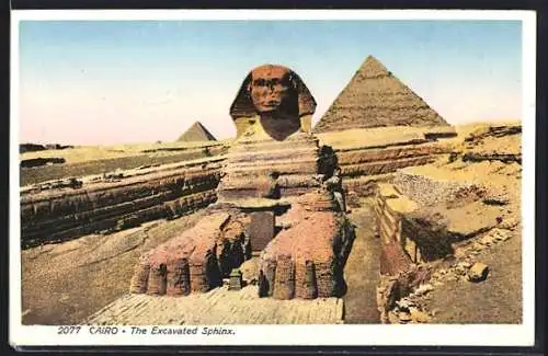 AK Cairo, The Excavated Sphinx