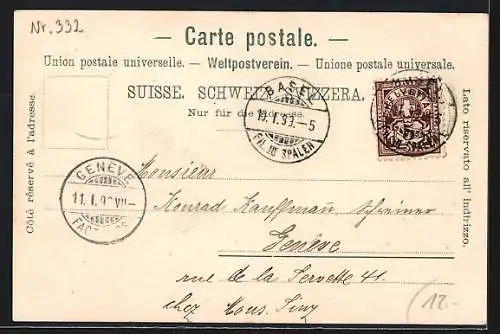 AK Basel, Blick zum Missionshaus