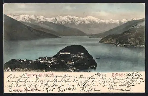 AK Bellagio, Panorama dei tre laghi