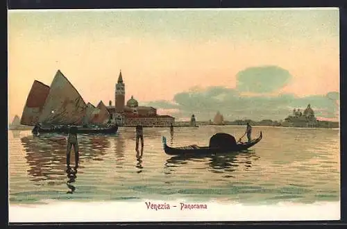 Künstler-AK Venezia, Panorama