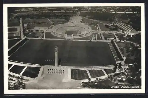 AK Berlin, Blick auf das Reichssportfeld