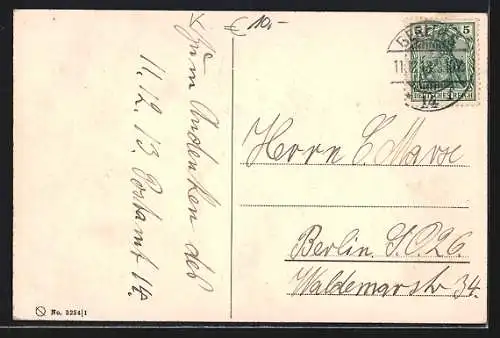 AK Erinnerung an die Zeit von 9-10 am 11.12.13 Postamt 14