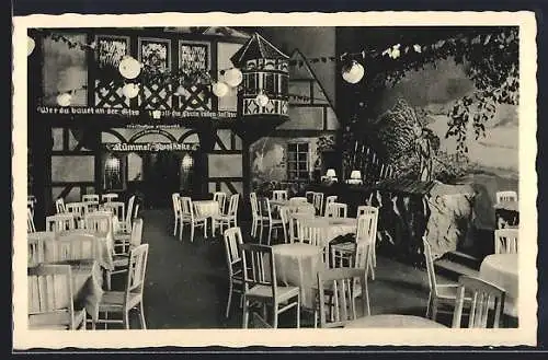 AK Meerane /Sachsen, Das Weindorf in Härtel`s Hotel