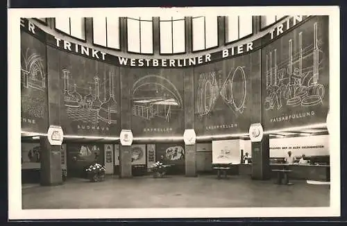 AK Berlin-Charlottenburg, Brauerei Schultheiss, Halle V
