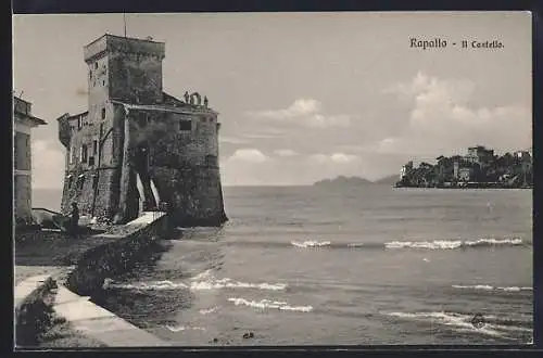 AK Rapallo, Partie am Castello