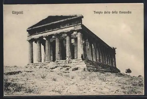 AK Girgenti, Tempio detto della Concordia