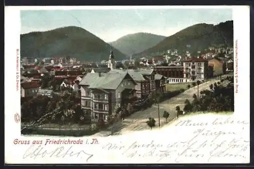 AK Friedrichroda i. Th., Teilansicht