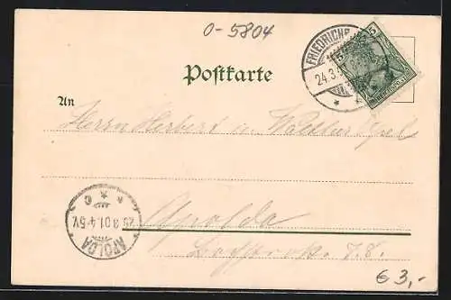 AK Friedrichroda i. Th., Teilansicht