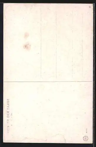 AK Liebespaar in inniger Umarmung